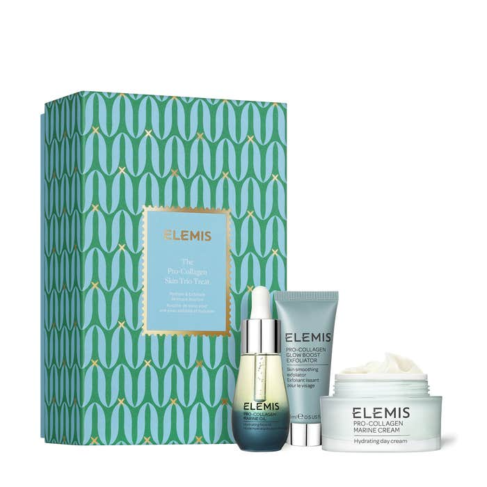 The Pro-Collagen Skin Trio Treat Gift Set Hydrate & Exfoliate Skincare Routine