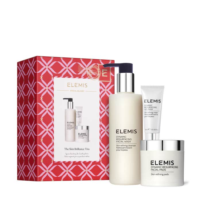 The Skin Brilliance Trio Gift Set Dynamic Resurfacing Skin Smoothing Routine